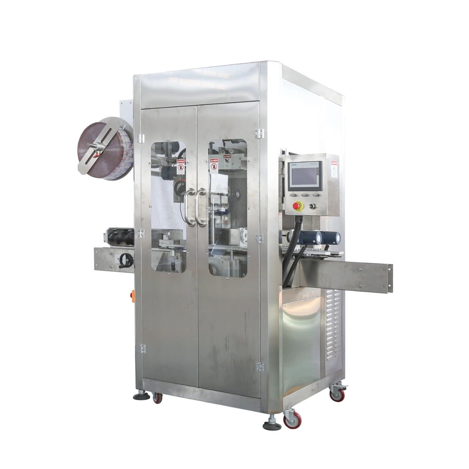 Automatic Bottle Sleeve Labeling System