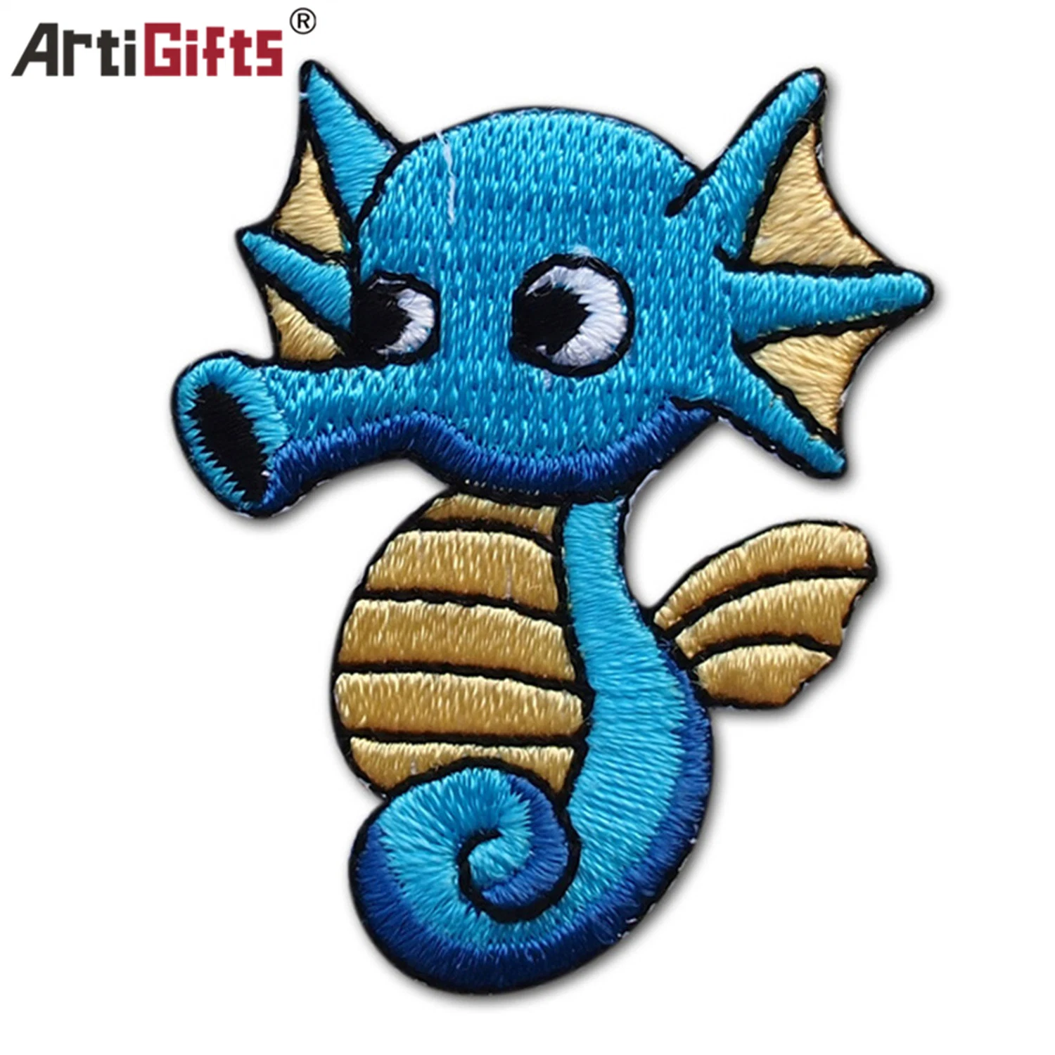 Factory Diect Convenience Fish Embroidery Patch