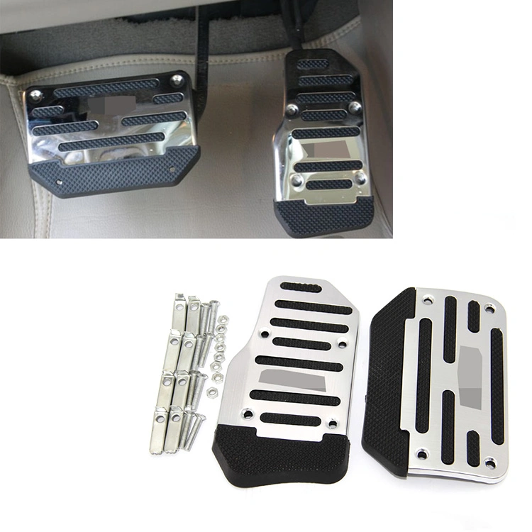 Custom Stainless Font Rubber Pedal Cover for Volkswagen