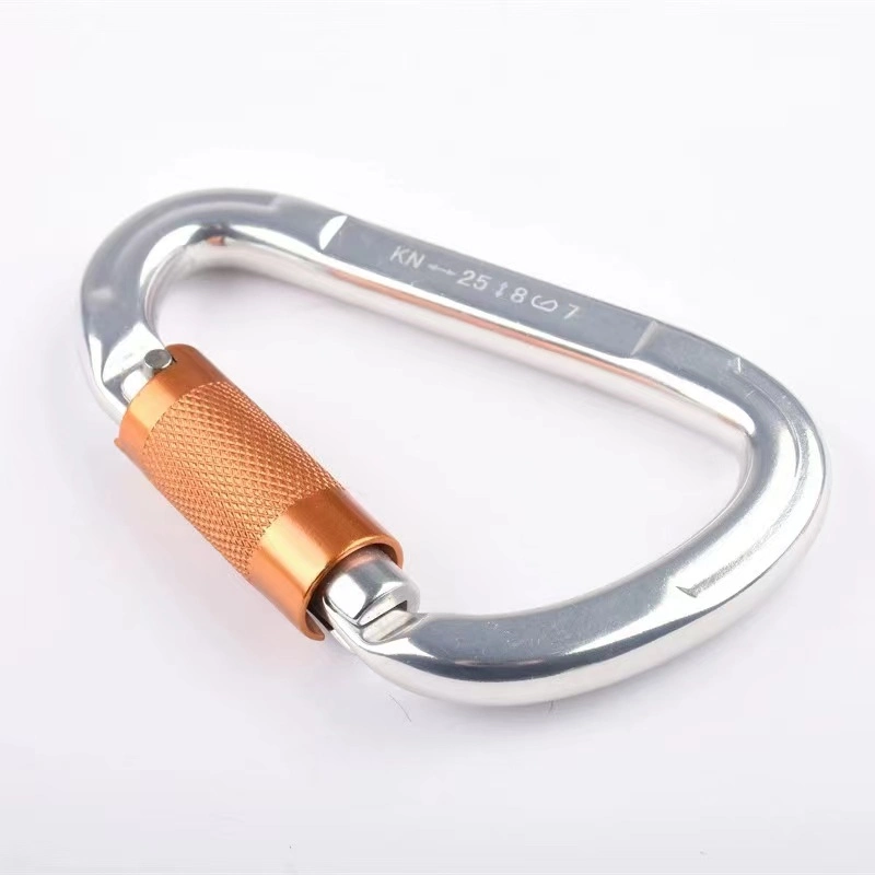 Wholesale/Supplier Outdoor Small Mountaineering Buckle Backpack Hook D-Type Safety Buckle