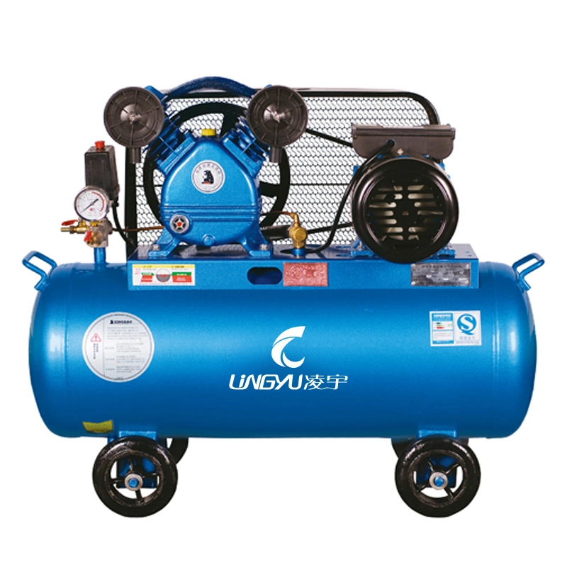 1.5HP 1.1kw 8bar 40L Manufacturer Direct Reciprocating Compressor Machine Double Piston Air Compressor Dual Piston