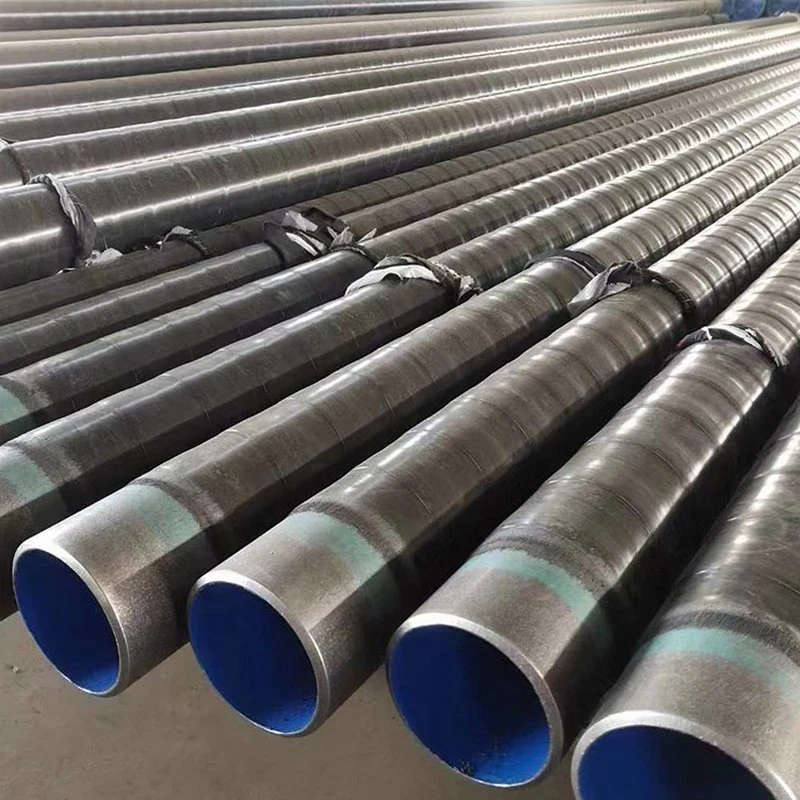 Fusion-Boneded Epoxy Lined and Coated 20FT Internal Sandblasting Sspc Sp-5 Epoxy Resin Steel Pipe