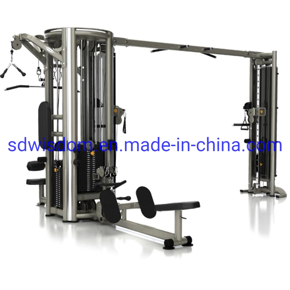 CE Certificated Commercial Fitness Equipment Multi Cable Jungle 5 Stacks Fitness Machine