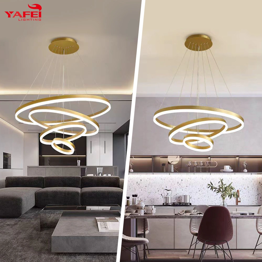 American Country Modern Industrial Style Living Room Holder LED Pendant Light Chandelier