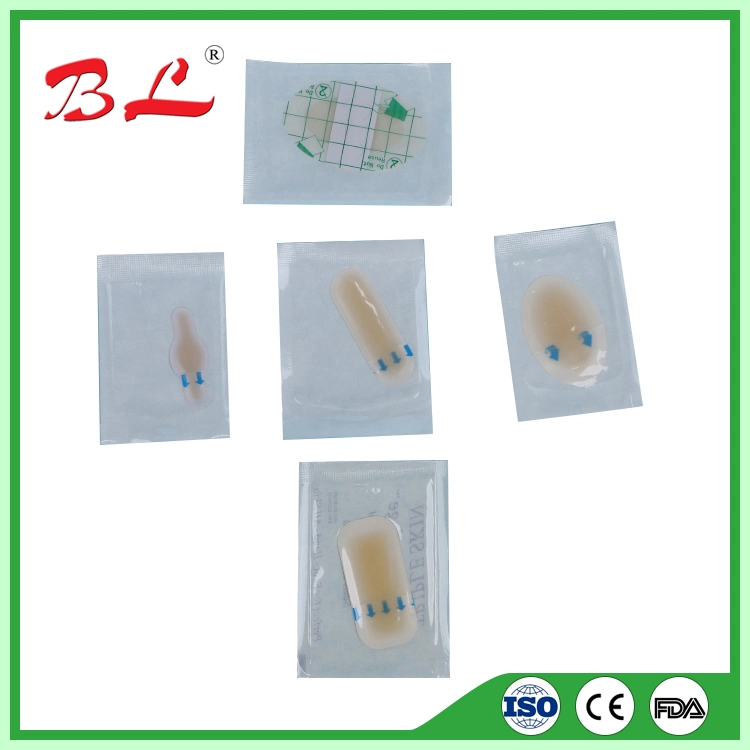 Pansement hydrocolloïde ultra-mince pour ulcère, pansement pour brûlure, pansement absorbant pour plaie.