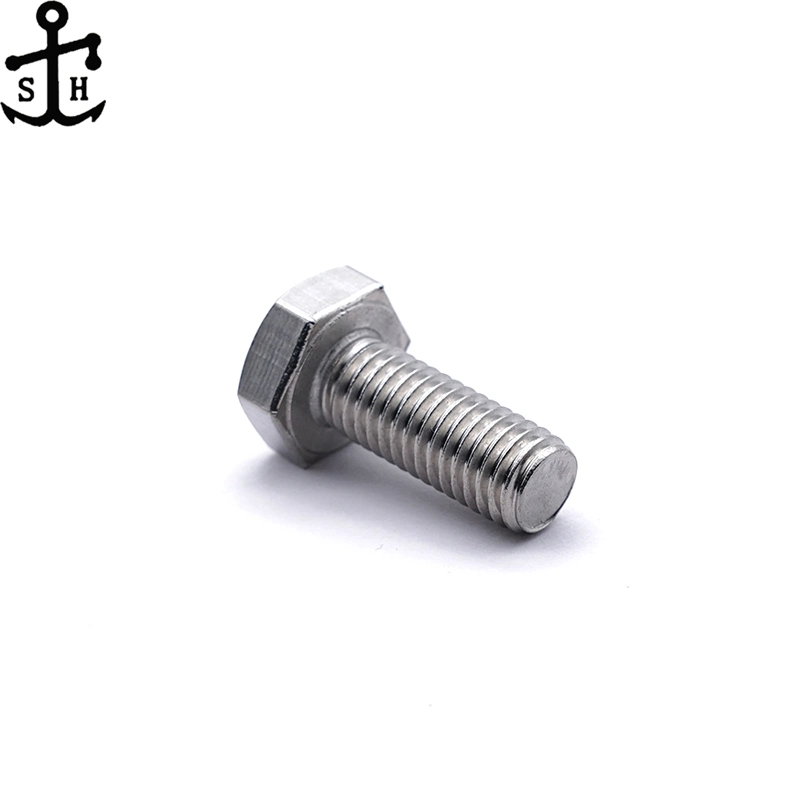 DIN933 Stainless Steel Hexagon Bolts Extra Short Hex Bolt Made in China