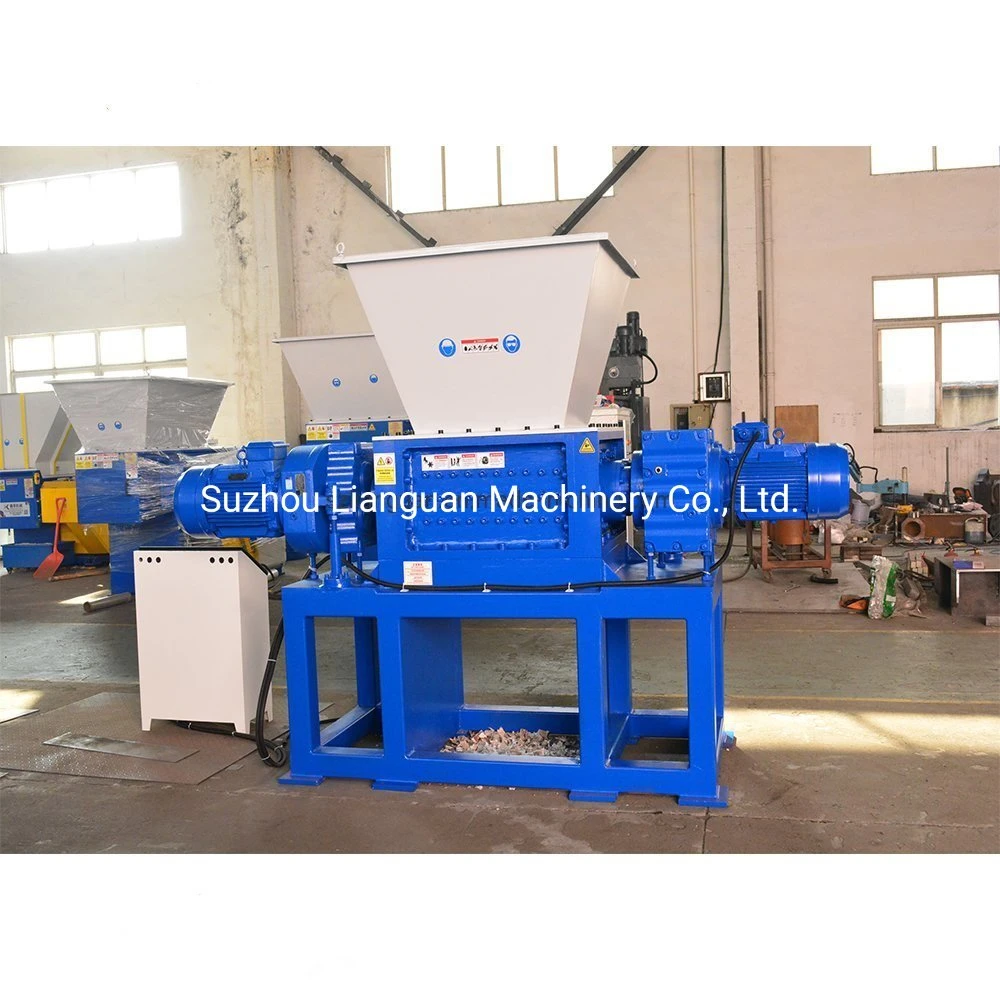 Double Shaft Shredder/Shredder Machine for Recycling Used Tires/Plastic/Wood Used in Plastic Recycling Line