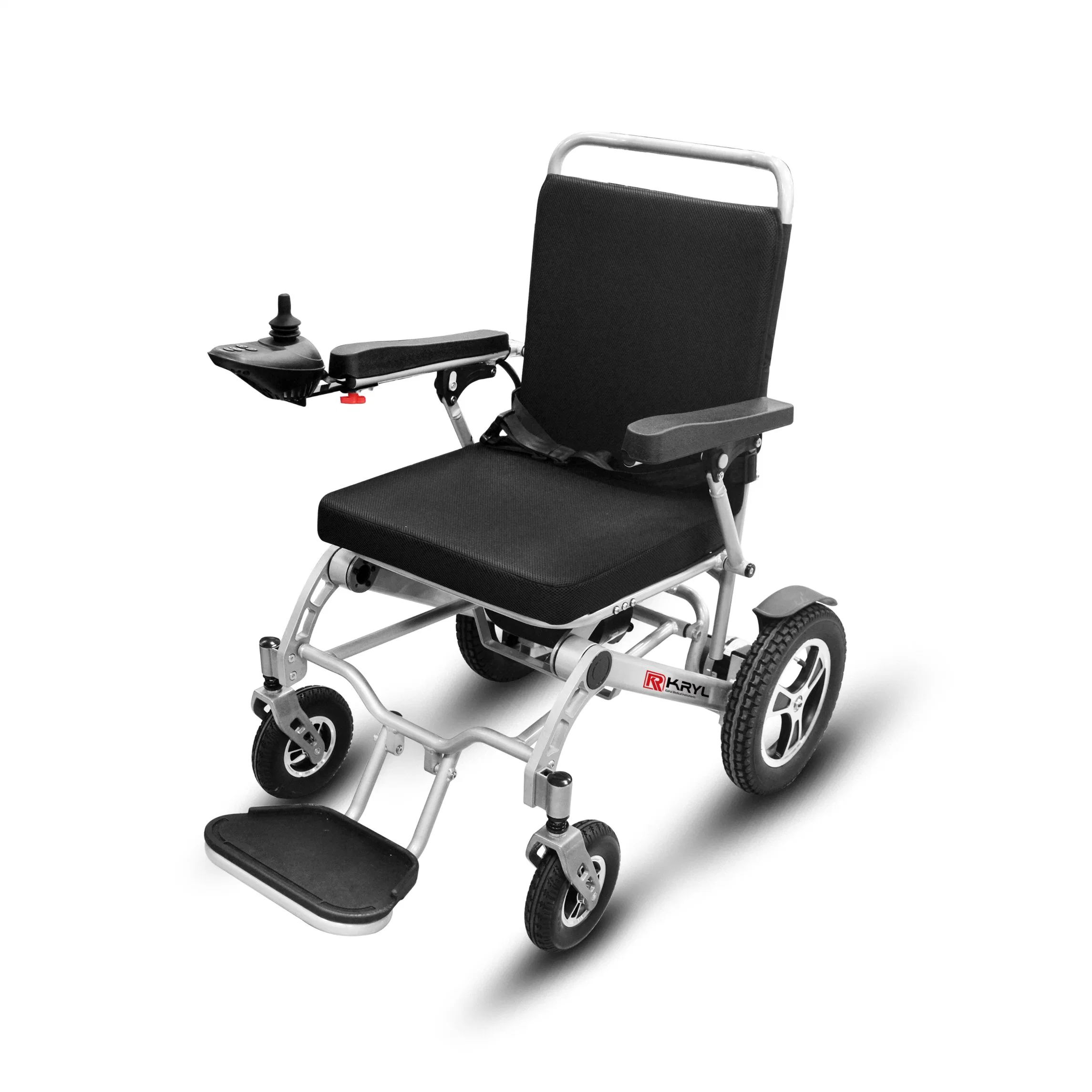 التحكم عن بُعد كرسي متحرك كهربائي قابل للطي وموضع قابل للطي سهل منتجات الإعاقة للأشخاص المعاقين وElder
