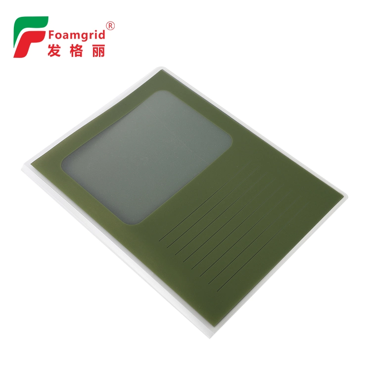 OEM PP Plastic File Storage A4 Clear L Shape A4 PP File Folder