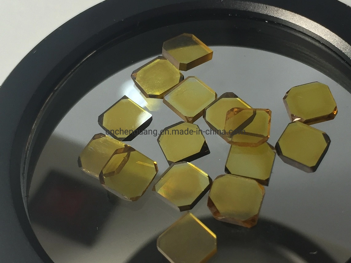 3*3*1.5mm High Quality Bright Yellow Synthetic Crystal Diamond