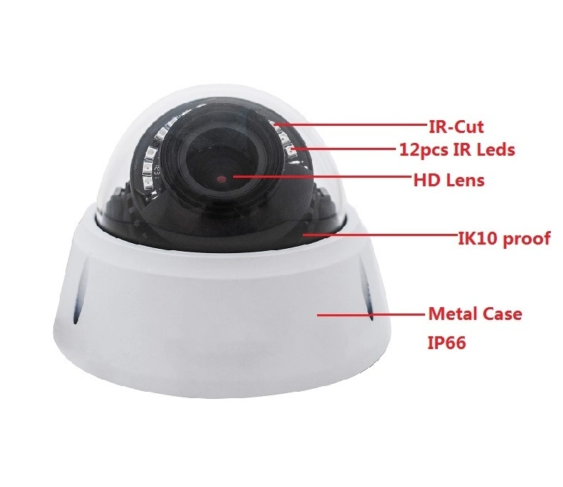 Fsan 8MP Waterproof Infrared Security CCTV IP Camera