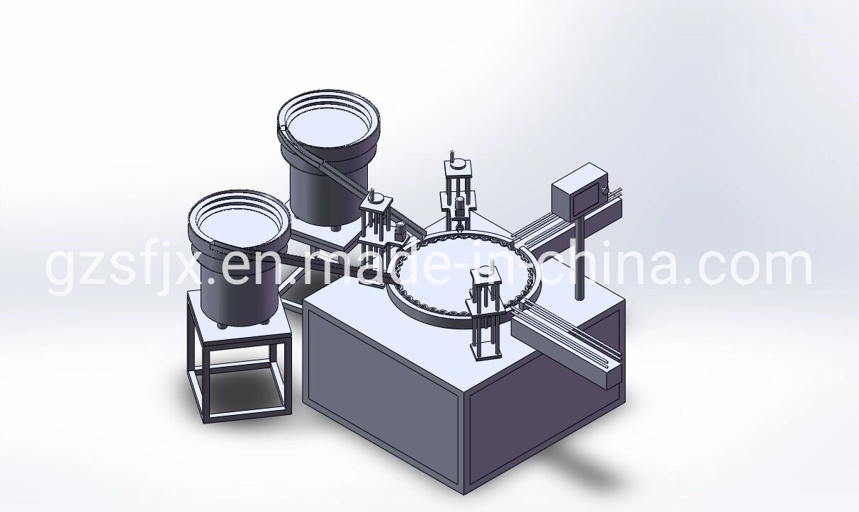 Small Capacity Essential Oil Bottle Automatic Liquid Filling Sealing Packing Machine