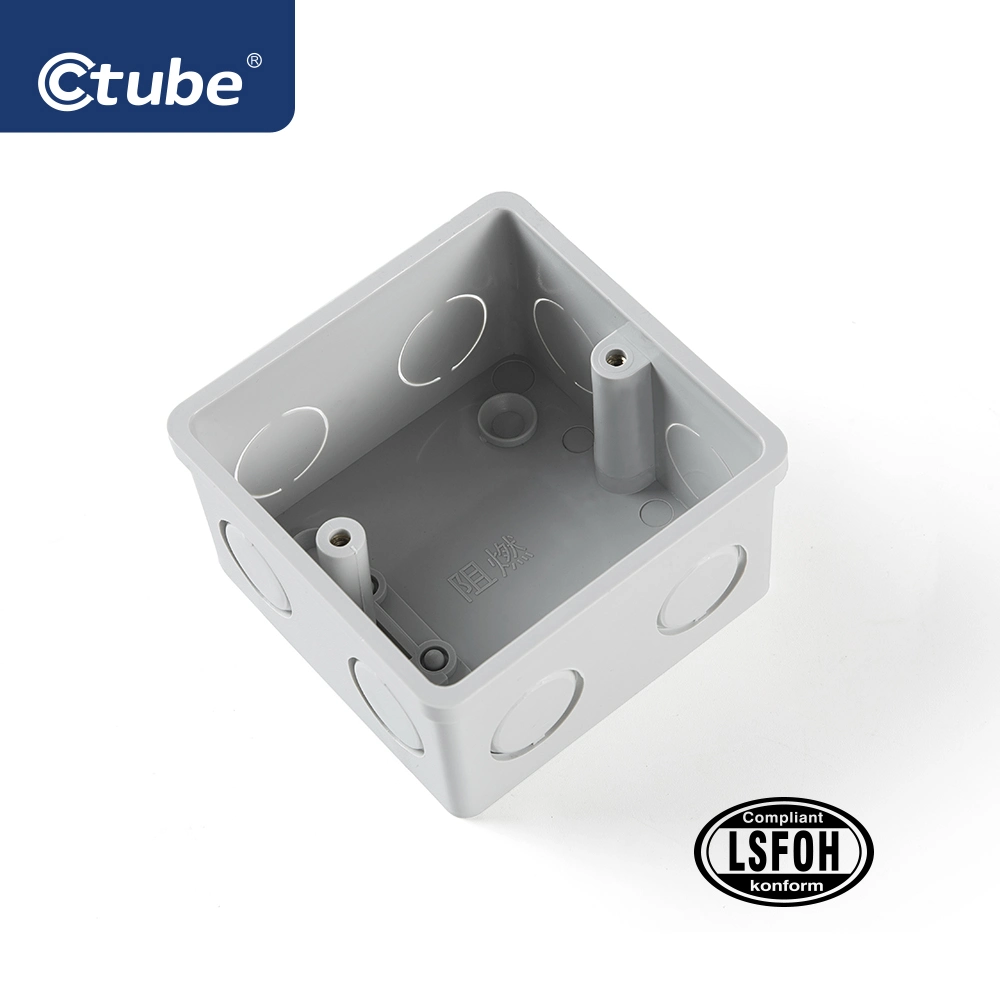 Ctube Manufacture Low Smoke Halogen Free Solid Coupling Conduit Fittings