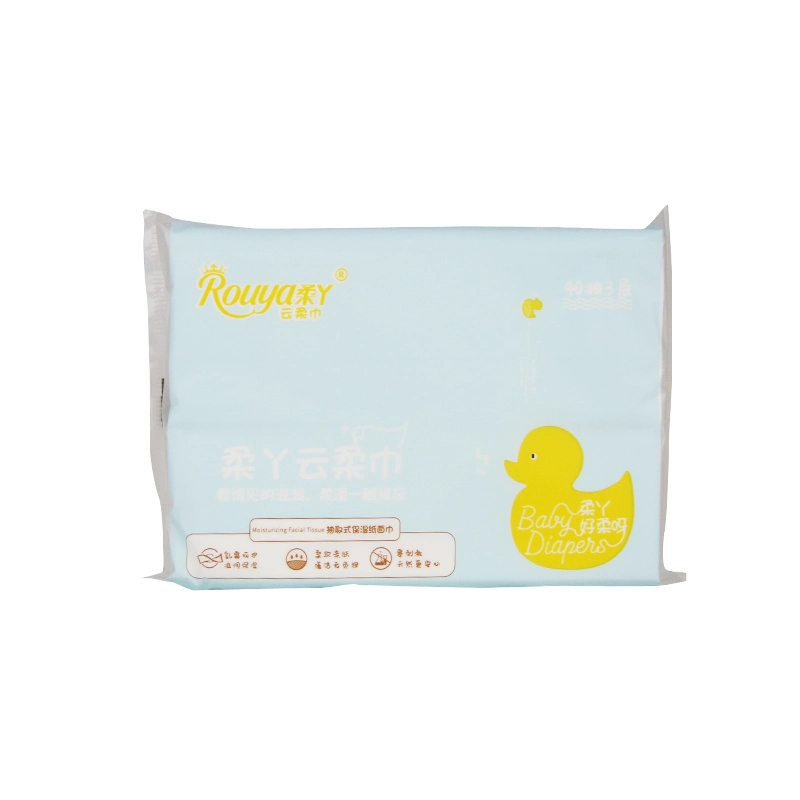 Practical Brand Environment Friendly Skin Friendly Dry Moisturizing Facial Tissue