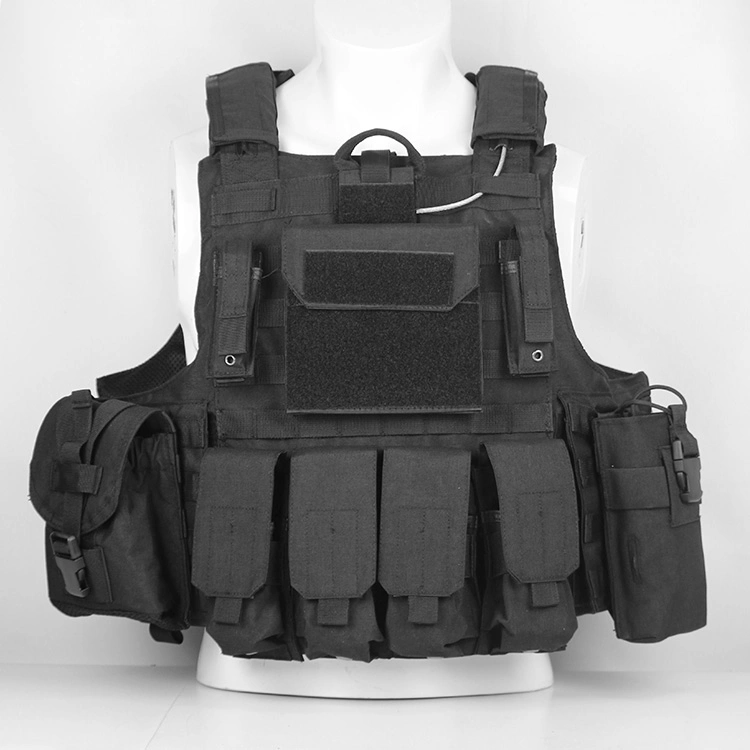 Hot Sale Multifunctional Molle Outdoor Training Plate Carrier Combat Soft Armor Tactical Shooting Vest