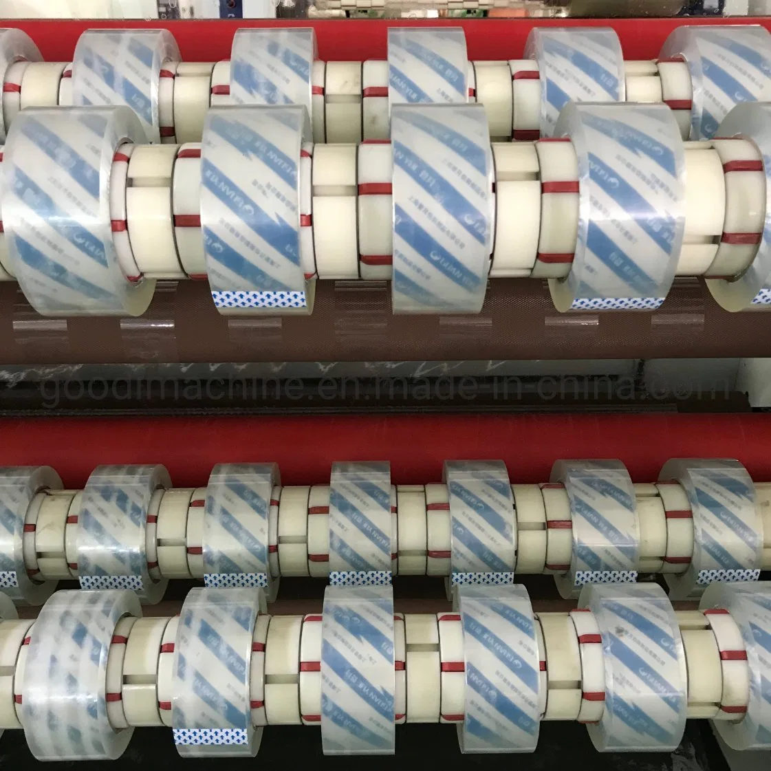 Cinta adhesiva de BOPP Cello que hace la máquina Línea de producción de cinta automático
