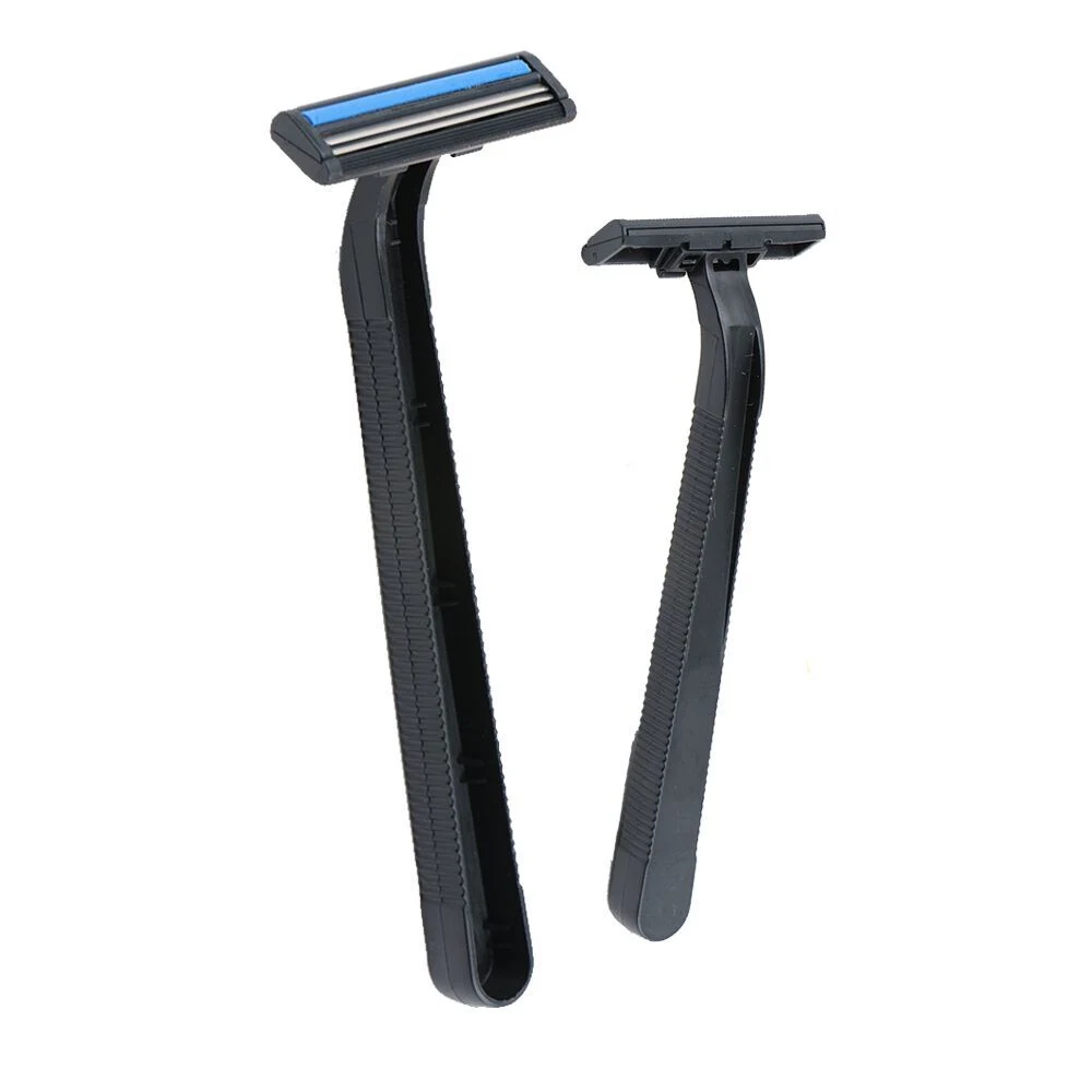 OEM Shaving Disposable Plastic Handle Twin Blade