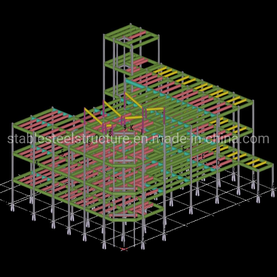 Prefab Structural Metal Fabrication Construction Building Prefabricated Steel Structure From Direct Manufacturer