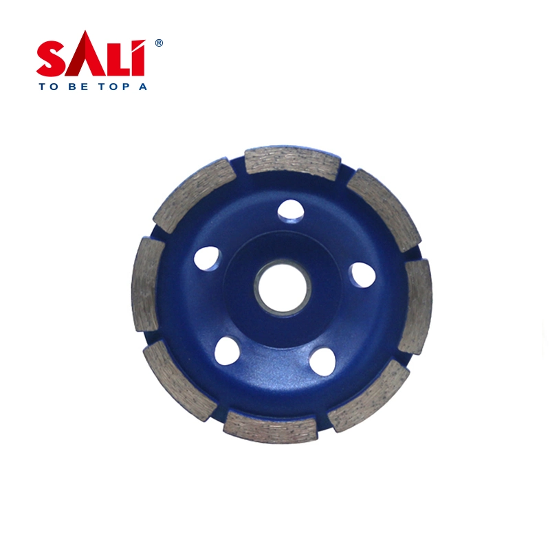 Sali Manufacture Single Row Sintered Diamond Grinding Cup Wheel