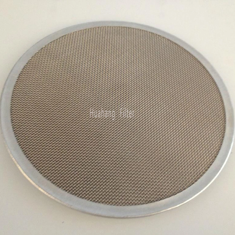 ss 304 316 stainless steel wire mesh net Sintered Disk Filter