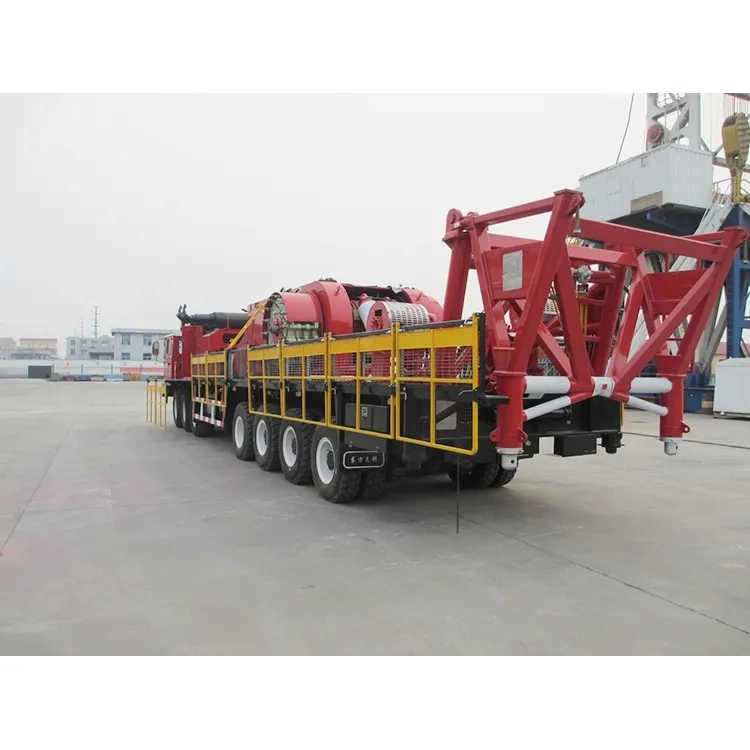 High-Quality Oil and Energy Field Oilfield Workover Xj450 Vehicle-Mounted Drilling Rig