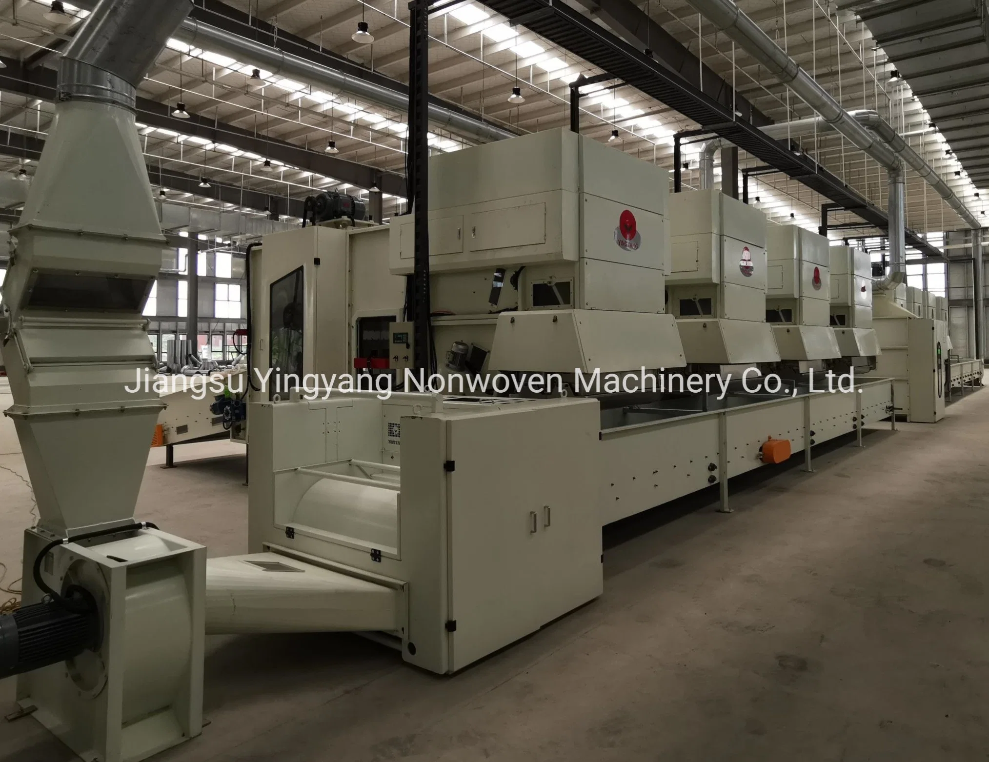 Nonwoven Production Line Non Woven Making Machine with CE Manufacture Bale Opener Bale Breaker Non-Woven Machine