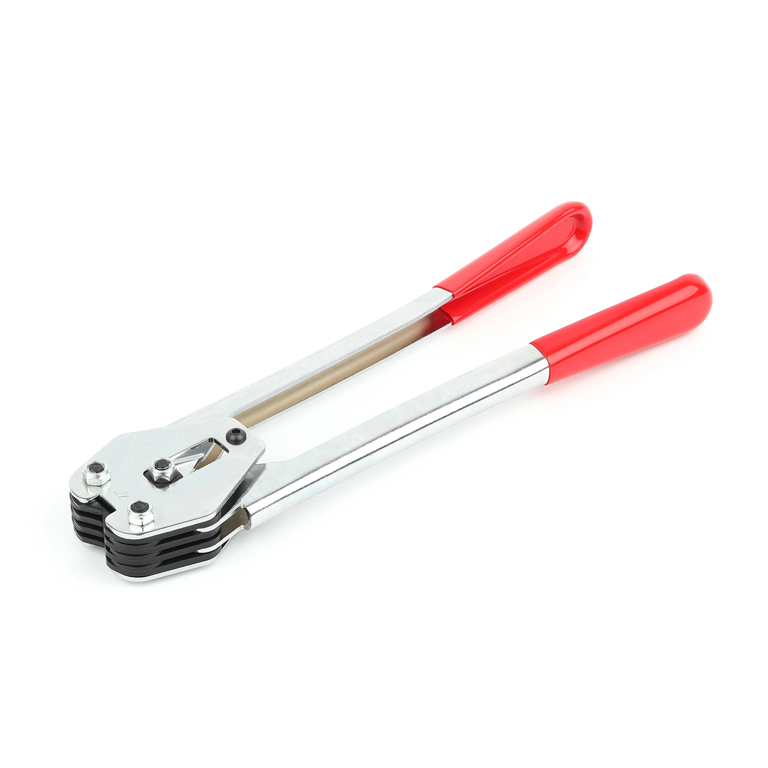 Heavy Duty Long Handle Steel Packing Machine Manual Strapping Sealer Hand Plastic Pet Strapping Tensioner Tool