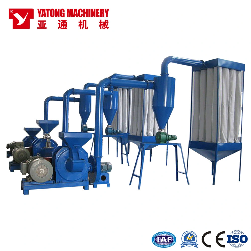 Yatong Plastic Flour Mill PVC Disc Pulverizer Grinding Equipment Machine for Sale
