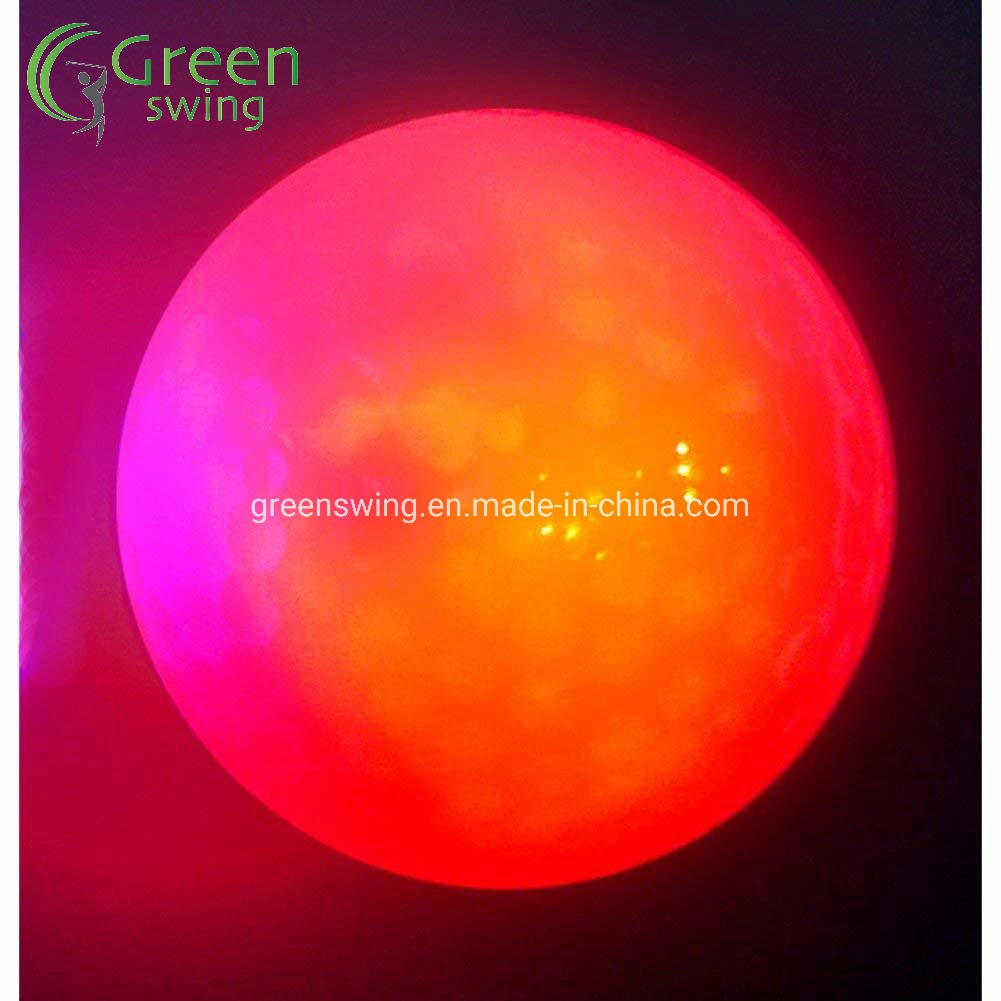 Multi-Color LED Noche electrónica Tracker pelota de golf luminoso intermitente ilumina las bujías de pelotas de golf para la noche el golf