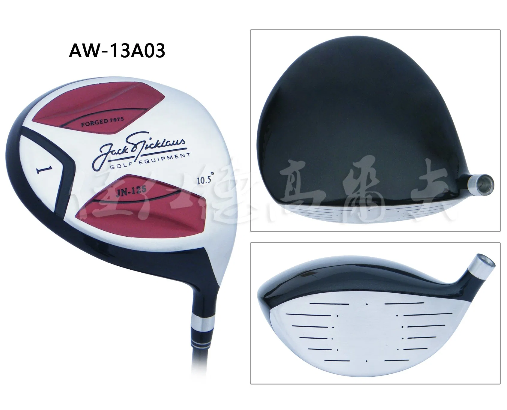 Best Price Mode Männlich OEM / ODM geschmiedet Titan Golf Woods Club Head