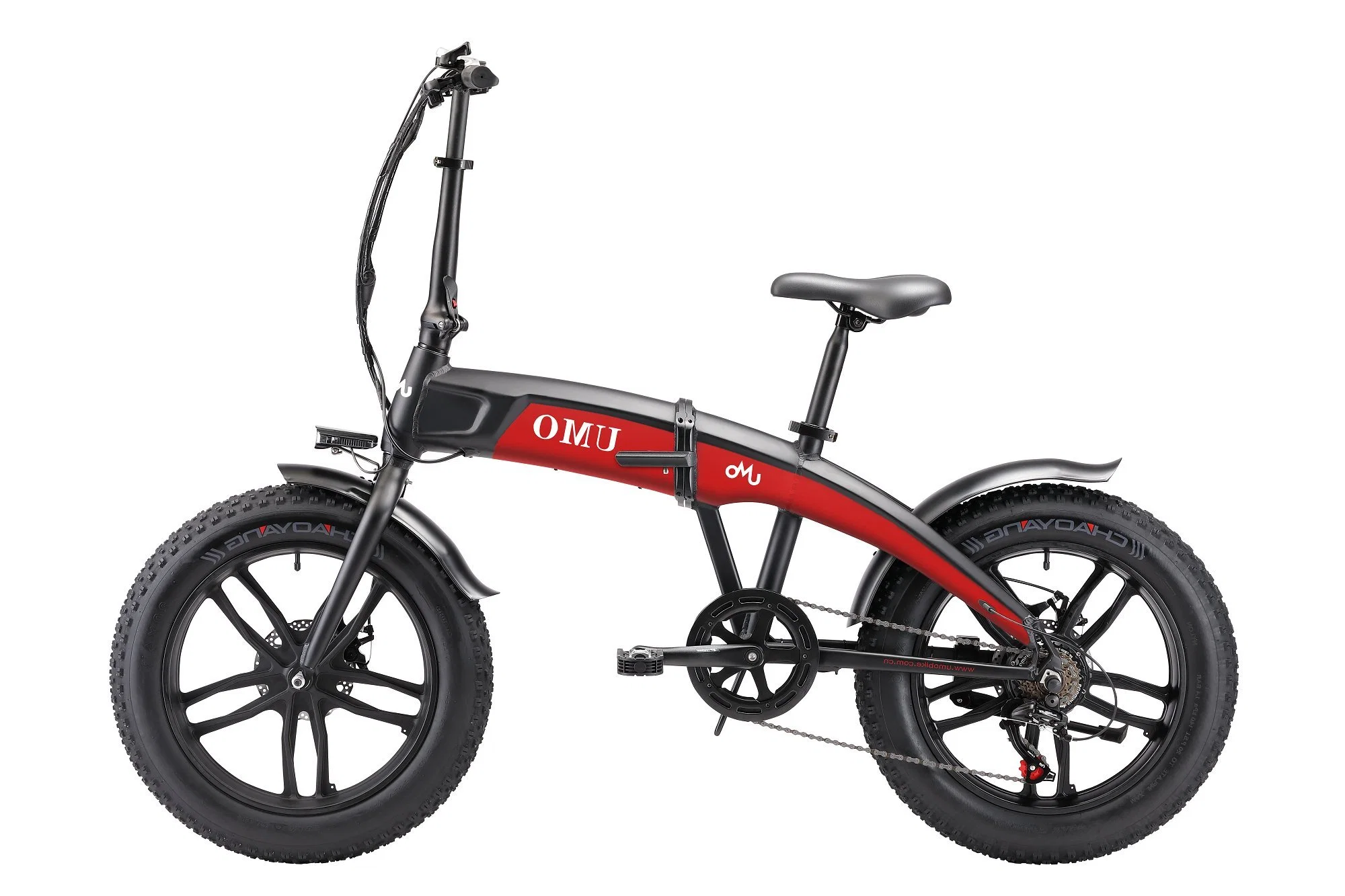 Poland Warehouse CE Cheap 350W 500W 750W Ebike 20" Fat Tire Folding Electric Bike