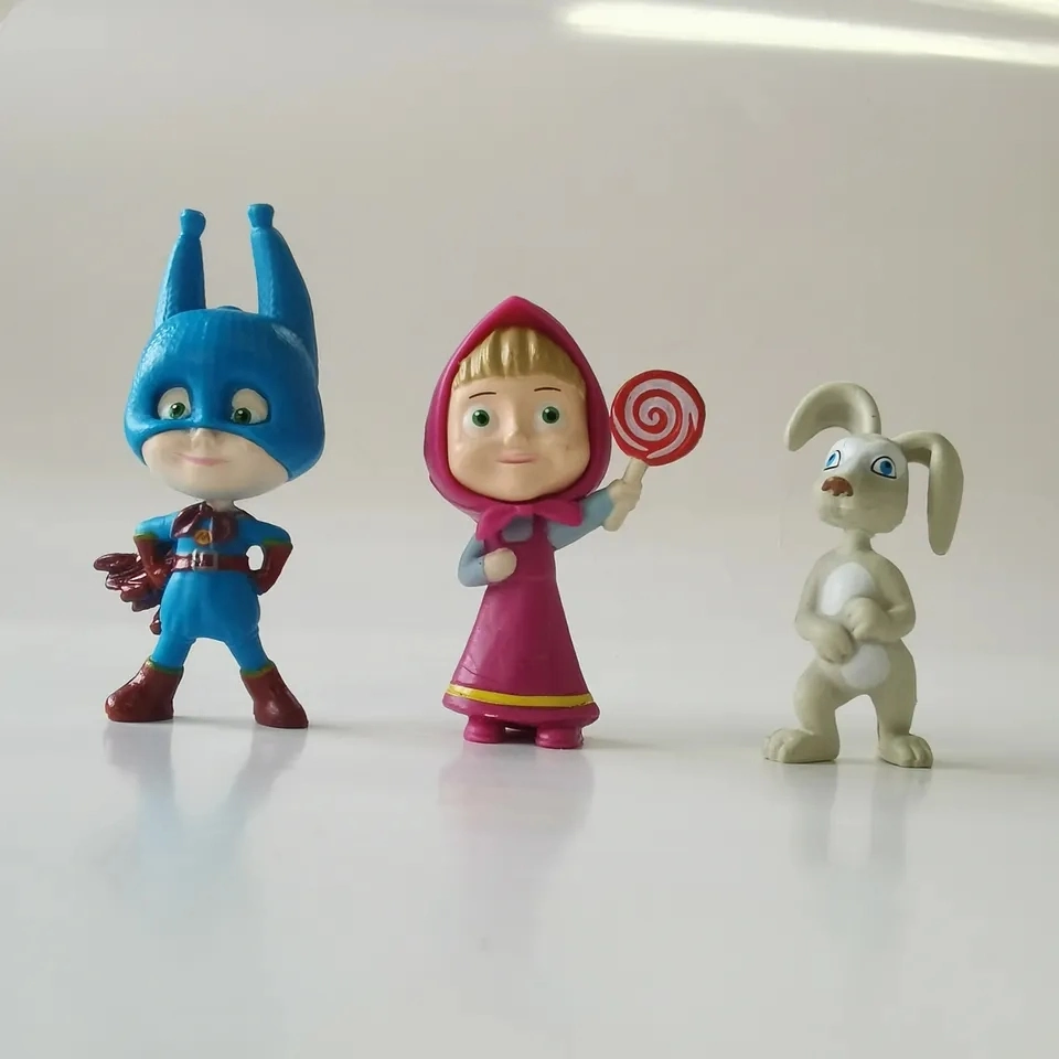 Cartoon Mini juguetes pequeños modelos de las figuras de acción juguetes de plástico barato