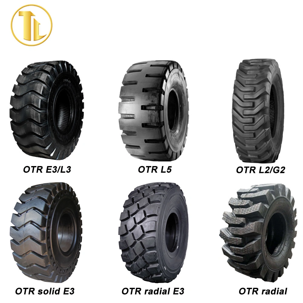 17.5R25 20.5R25 23,5r25 26,5r25 E3/L3 de la carretera radial de los neumáticos OTR neumáticos de la cargadora