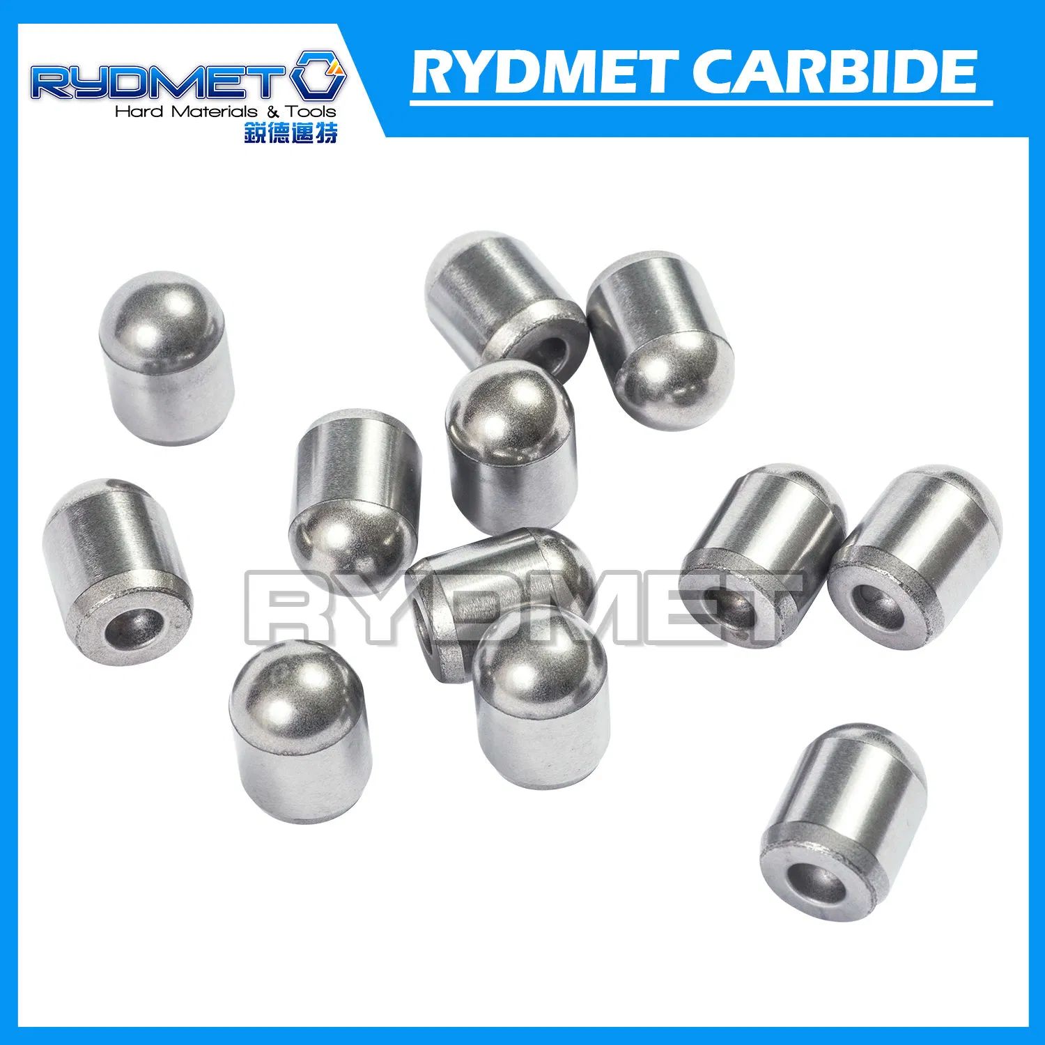 Rydmet ISO Tungsten Carbide Coal Mining Tips Buttons