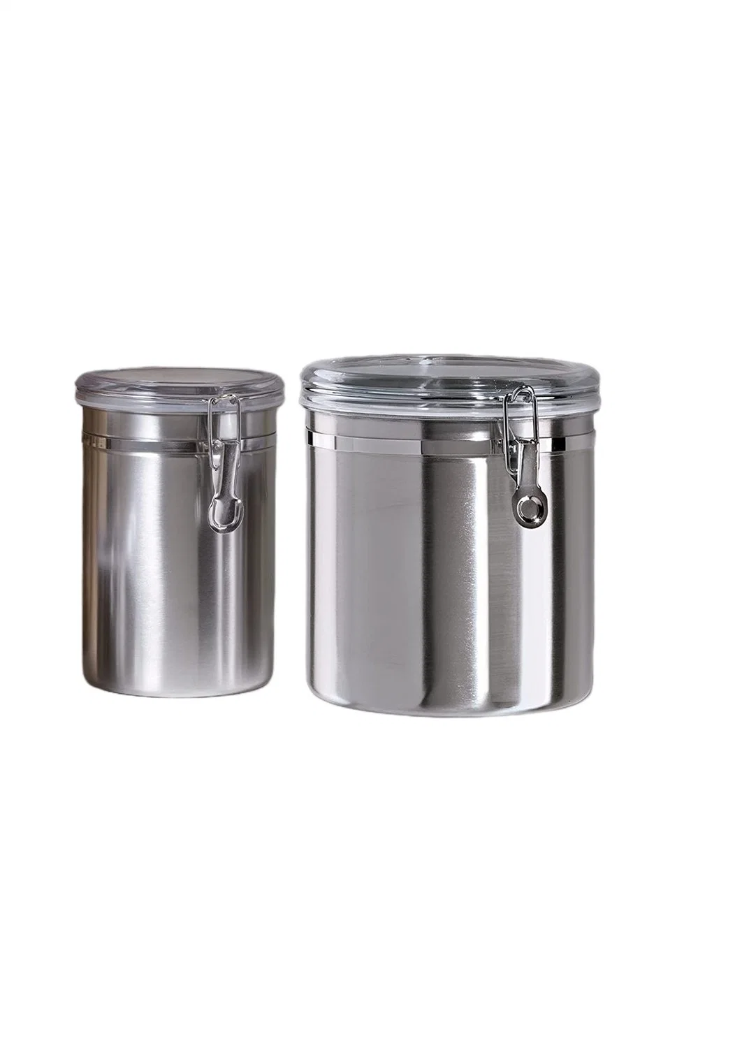 Airtight Canisters Sets for The Kitchen Stainless Steel Food Storage Container