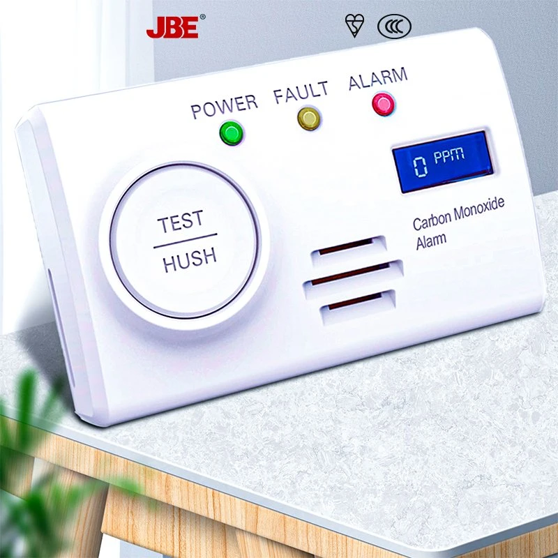 Hot Sell Smoke Carbon Monoxide Detector and Smoke Alarm Combo Detector with LED Display CE Standard