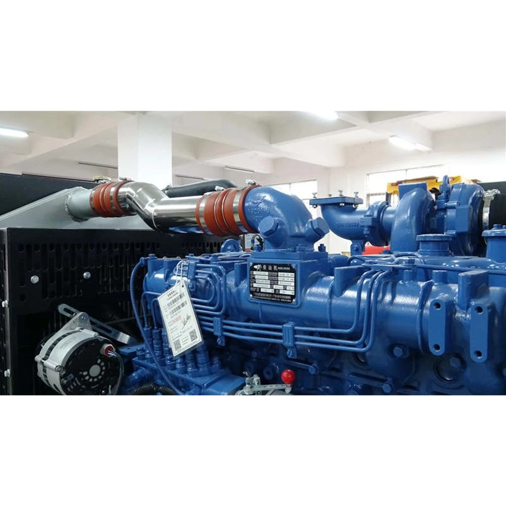 Grupo Electrógeno Diesel Prime Power 150kW 188kVA de tipo abierto con Motor Yuchai Yc6a245-D30 con Muffler y ATS