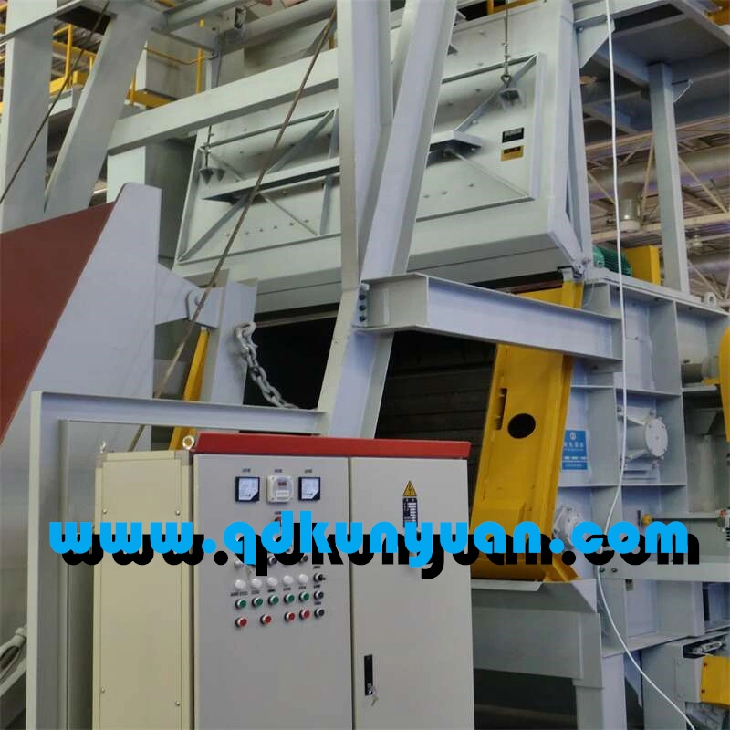 Tumble Belt Shot Blasting Machine for Casting Parts Rust Cleaning Abrator