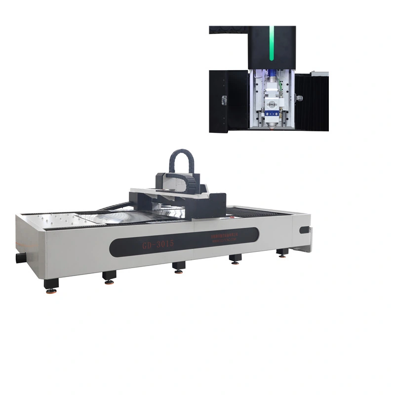 3015 4015 1000W CNC Fiber Laser Cutting Machine Raycus Laser Power High Efficient