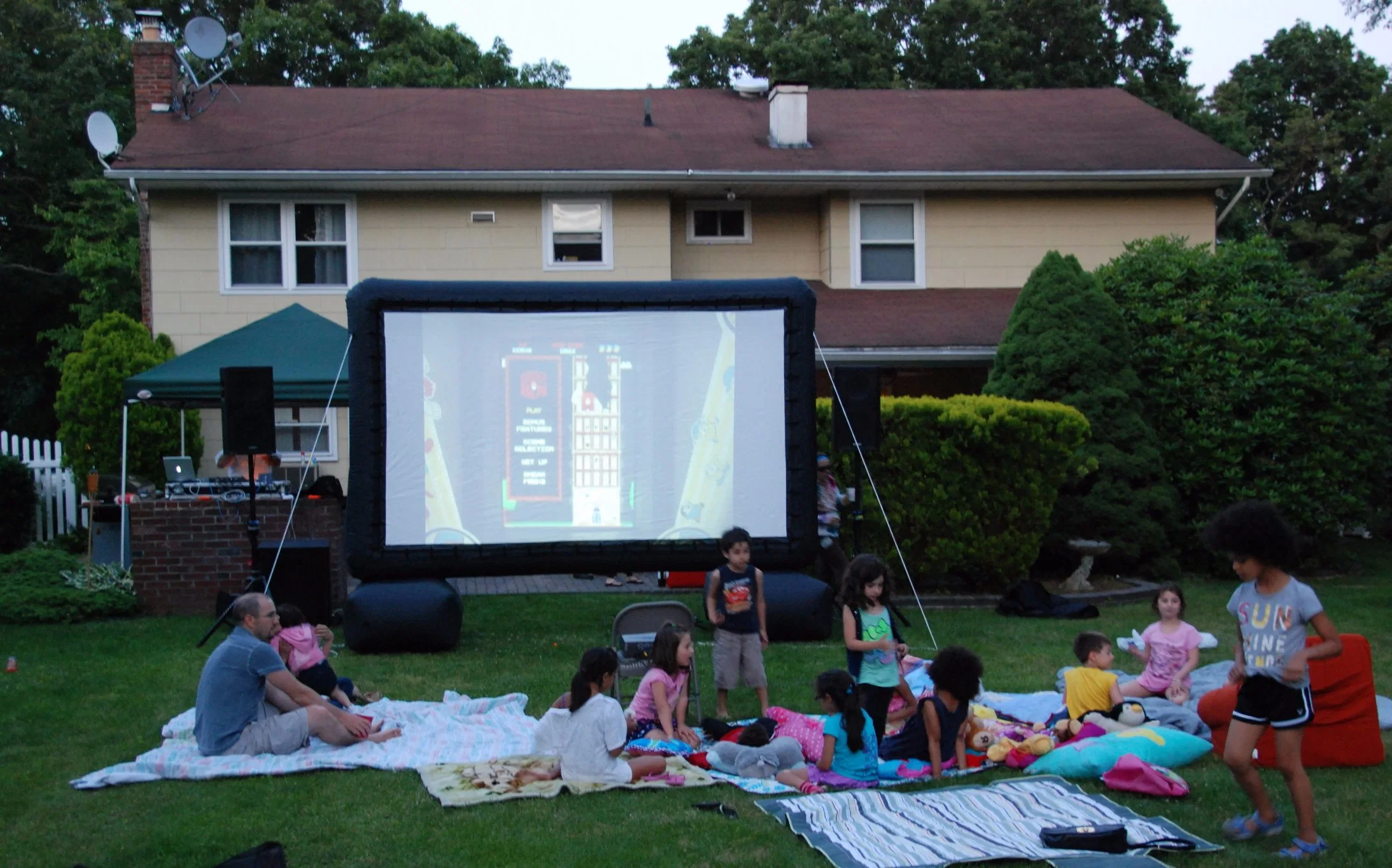 2023 New Giant Inflatable Cinema Screen / Outdooor Inflatable Screen for Sale