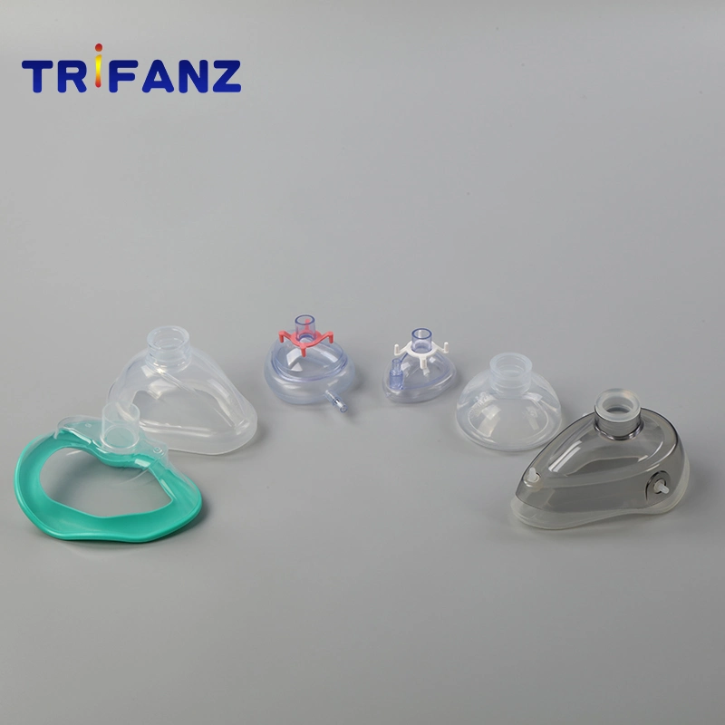 Disposable Face Rotational Anesthesia Mask for Sale