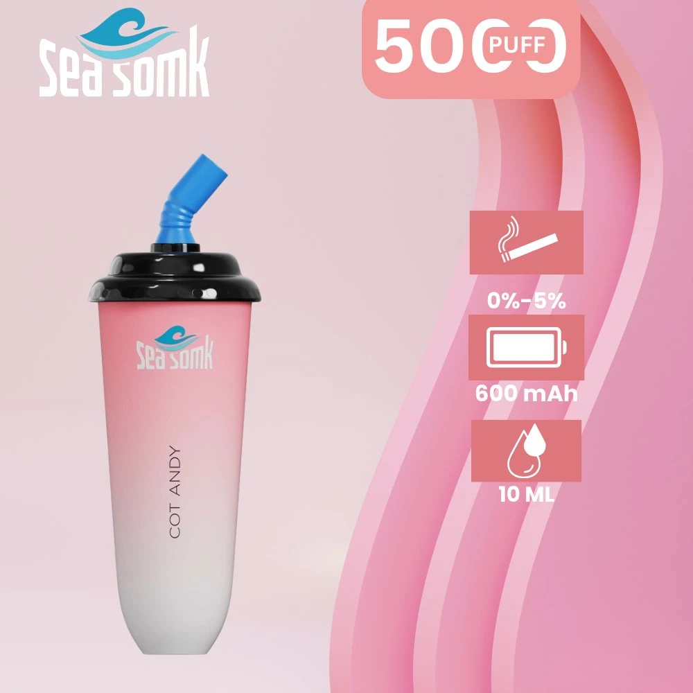Seasomk E Cigarette Milk Cup 6000puffs Оптовая одноразовая ручка для формы