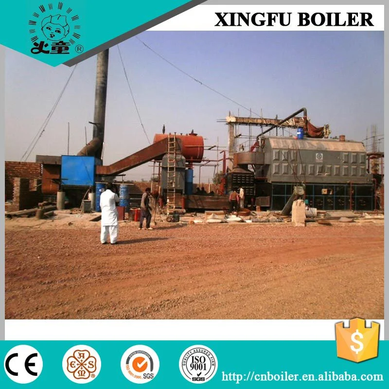 6~25 Ton Industrial Biomass Steam Boiler for Hot Sale