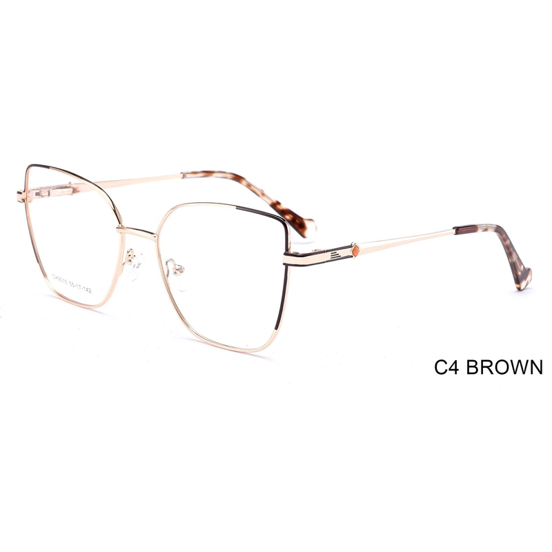 CH9015 China Factory Custom Latest Metal Eyeglasses Frame Men Original Eyewear