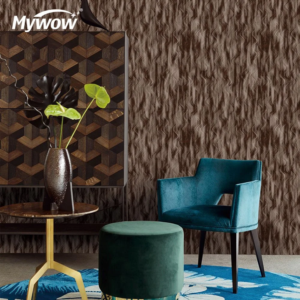 Hotel Fashion Wallpaper High quality/High cost performance  Wall Paper Luxury Nonwoven Wall Coating