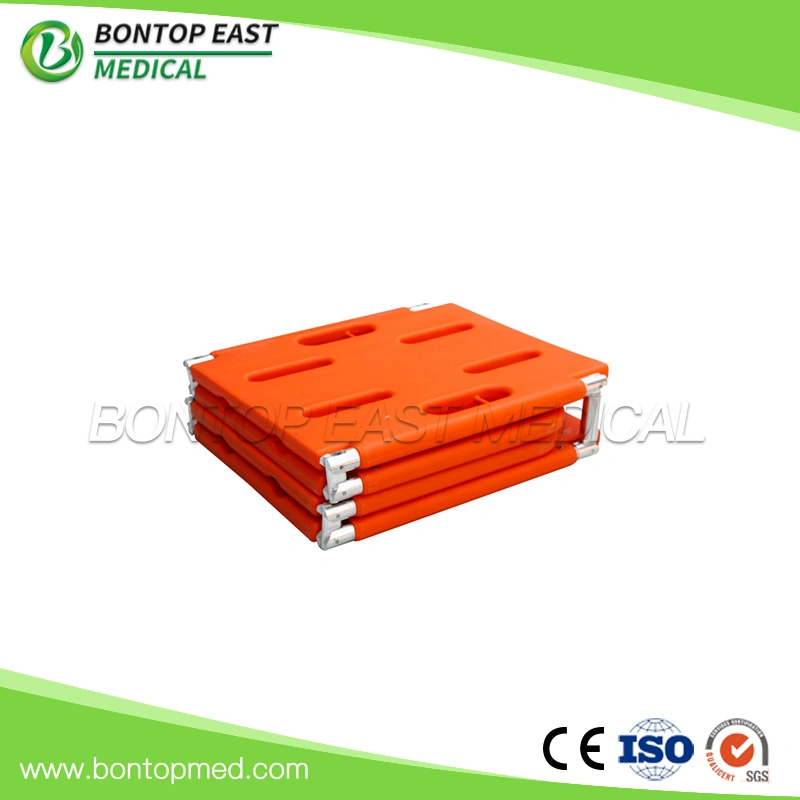 Hospital Emergency Water Rescue Spine Stretcher Splint 4 Folded Spine Board Floating Rescue Plate