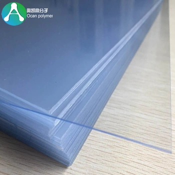 3mm Thick Crystal Clear Rigid PVC Sheet Board for Cold Bending