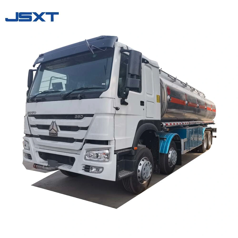 Sinotruck HOWO 8X4 ADR combustible Diesel Petróleo Transporte camión tanque Aleación de aluminio