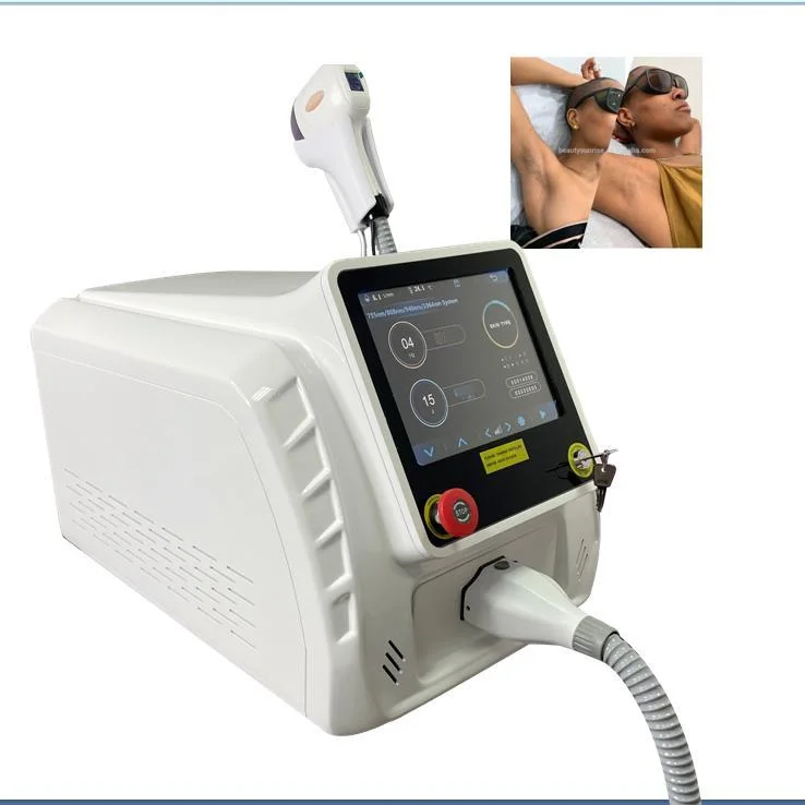 Fabrik Preis Schreibtisch Top Diode Laser Haarentfernung Maschine / Tragbare Haarentfernung Diode Laser Permanent Haarausfall Diode Laser Haarentfernung Laser-Diode mit CE