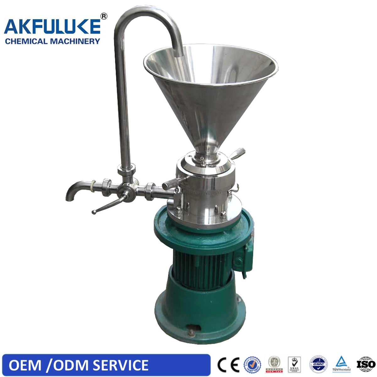 Multifunctional Tahini Paste Marsala Sauce Making Machine Sauce Grinder Colloid Mill Wholesale/Supplier Price Stainless Steel Colloid Mill/Emulsifying and Grinding